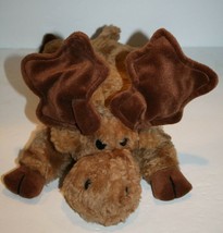 Ty Beanie Buddies Mortimer Moose 14&quot; Plush Stuffed Bendable Antler Toy V... - £11.43 GBP
