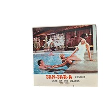 Vintage Matchbook Tan-Tara-A Resort Poolside Lake Of The Ozarks Full Uns... - $17.59