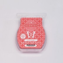 Scentsy Go, Go, Mango Scentsy Bar Wax Candle Warmer Melt 3.2 fl. oz New - $9.40