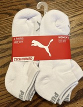 New Puma Women’s White  Low Cut Socks 6 pack NWT - £12.87 GBP
