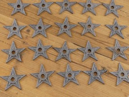 20 Cast Iron Stars Washers Texas Lone Star Ranch 3&quot; **RUSTED** Decor Resell - $26.99
