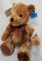 Graduation Teddy Bear Applause 8&quot; Plush Stuffed Animal No Cap Brown - £11.95 GBP