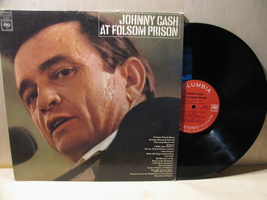  Johnny Cash ‎At Folsom Prison Columbia ‎CS 9639 2 EYE Stereo Vinyl LP US 1968 - £19.18 GBP