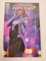 Marvel Amazing Spider-Man #50 Spider-Gwen Signed by Jeehyung Lee Variant... - $44.55