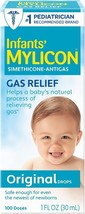 Mylicon Gas Relief Drops for Infants and Babies, Original Formula, 1 Flu... - $17.65 CAD