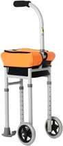 Rolling Cane - No Need to Pick Up - Roll Over Floor Transitions - Orange - $246.28