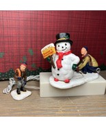 Lemax Christmas Village Collection Light Up Frosty&#39;s Friendly Greeting #... - $27.15 CAD
