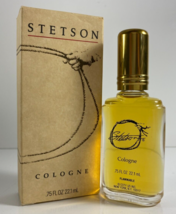 Vintage Coty Stetson Cologne .75 oz For Men w/Box - £19.46 GBP