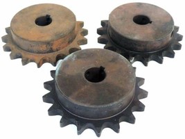 Lot Of 3 New Martin 50BS18 3/4 Sprockets 3/4&quot; Bore 18 Teeth 50BS1834 - £50.31 GBP