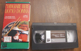 Vendo Videocassetta Video Cassetta VHS Mangiare Bere Uomo Donna ANG LEE ... - £15.48 GBP