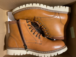 Steve Madden Men&#39;s Broome Chukka Boot Size 8.5 Cognac - $31.68