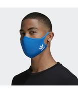 Adidas Authentic Face Mask Cover Blue Size &quot;Medium/Large&quot; - £7.90 GBP