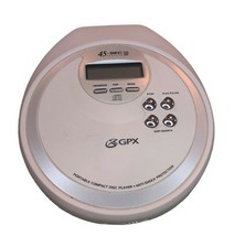 GPX Portable CD Player C3972 WHT 45 Second ESP EUC - Tested And Works! - £12.57 GBP
