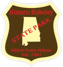 Historic Blakeley Alabama State Park Sticker R6850 YOU CHOOSE SIZE - $1.45+