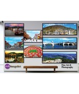 Chattanooga Tennessee Lookout Mountain Rock City Ruby Falls Art Print Oi... - $34.57 CAD+