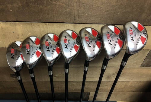 DEMO Left Handed Senior Mens Majek Golf All Hybrid Set #4-PW A Flex 945-... - $401.75