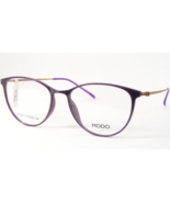MODO 7035 Trasparente Viola Unico R1000 + Titanio Occhiali da Sole 51-16... - $156.95