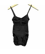 SKIMS Bodysuit Brief w/Snaps Onyx Black Size L/XL SH-BSB-0348 Sleeveless... - $62.10 CAD