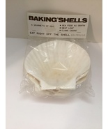  Vintage Baking Shells by Knobler Food Cooking Tray 5.25&quot;W Set of 4 - £5.41 GBP