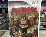 Rampage: Total Destruction (Nintendo Wii, 2006) CIB Complete Tested! - £8.10 GBP