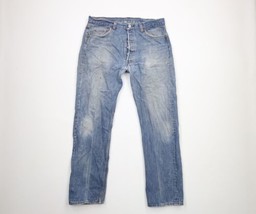 Vtg 80s Levis 501xx Mens 36x30 Thrashed Button Fly Original Fit Denim Jeans USA - £77.49 GBP