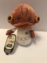 Hallmark itty bitty bittys Star Wars Admiral Ackbar Stuffed Animal Plush New - £7.95 GBP