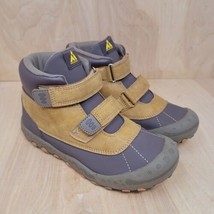 Mishansha Boys Ankle Boots Size 6 EU 36 B Kid Brown Hiking Walking Shoes - $25.87