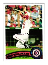 2011 Topps Baseball Card 225 Josh Willingham Washington Nationals, Outfield - £2.36 GBP