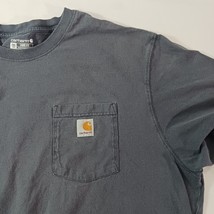 Carhartt Loose Fit Men's Gray Cotton Workwear Short Sleeve T-Shirt 2XL Tall image 7