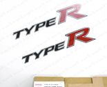 New Genuine OEM Honda Civic FD2 FK8 Type-R Side Sticker Decal 08F30-SNW-... - $84.72