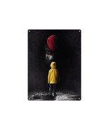 Georgie and Pennywise for Halloween Metal Tin Sign Home Office Bar Cafe ... - £14.94 GBP