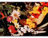 Group of Island Flowers Near Honolulu Hawaii HI UNP Chrome Postcard S14 - $2.92