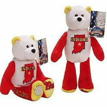 Indiana Limited Treasures Coin Bear 2002 8&quot; #19 INDIANA - £13.89 GBP