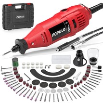 Power Rotary Tool Kit With Keyless Chuck, Pcs Accessories, Flexible Shaf... - $54.14
