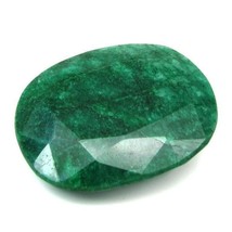 Rare Huge 628Ct Natural Brazilian Green Emerald Oval Shape Faceted Gemstone - £92.78 GBP