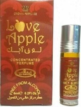 Love Apple Attar By AL REHAB 6ml Pack of 6 Concentrated Floral Roll On Attar - £53.41 GBP