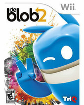 New De Blob 2 Nintendo Wii Game (2011) - £14.34 GBP