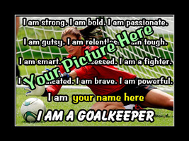 Rare Inspirational Personalized Custom Motivation Poster Unique Soccer Gift - £23.58 GBP+