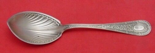 Primary image for Laureate by Whiting Sterling Preserve Spoon Fluted 7"
