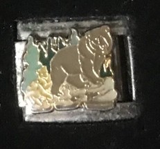 Brown Bear Wholesale Italian Charm Enamel Link 9MM K15 - £11.21 GBP