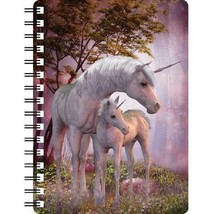 Unicorn Mare with Foal 3D Notebook, great birthday gift - $15.00