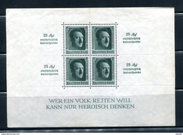 Germany 1937 Souvenir Sheet  Mi Block 11 MNH see description 14118 - £46.71 GBP