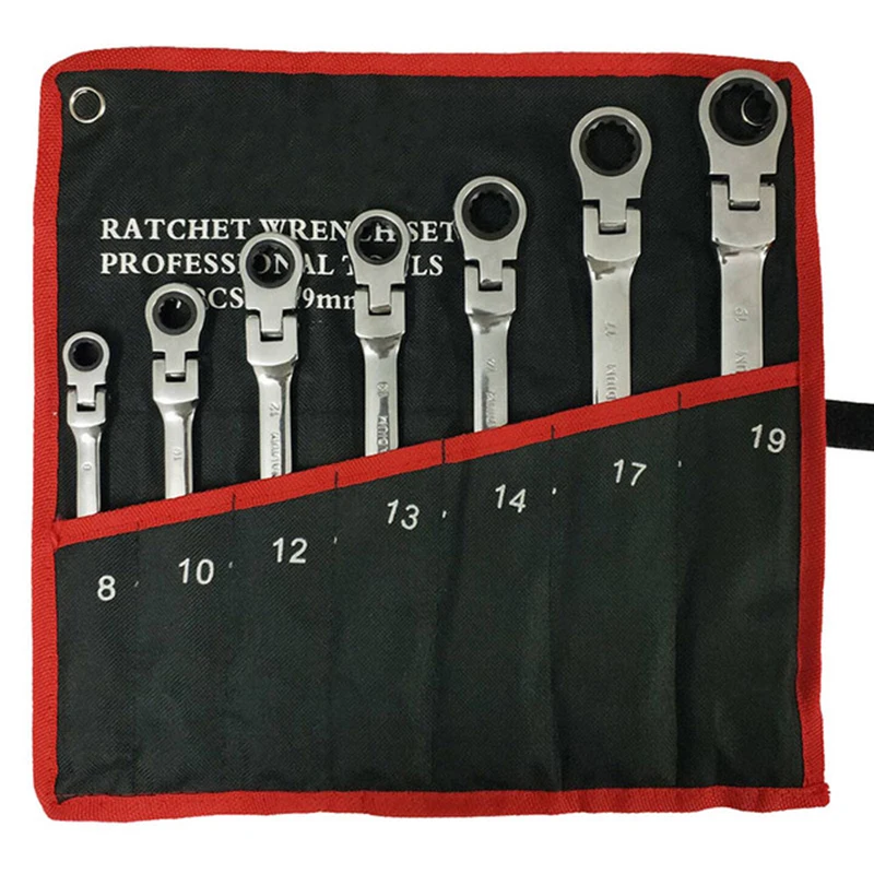 Ratchet Wrench, Key Set Wrench Tool Set, Ratchet 5/7/12 Pieces, Car Wrench, Hand - £135.59 GBP