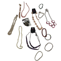 Paparazzi Costume Jewelry Necklace Ear rings Necklaces Bracelets Mix piece lot - £8.15 GBP