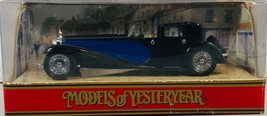 MATCHBOX Models of Yesteryear - Y45 - 1930 Bugatti Royals - 1:46 Scale - $19.75