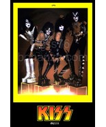 KISS Japan Victor 1978 ALIVE II Custom 23 x 34 Poster - Gene Paul Ace Peter - $50.00