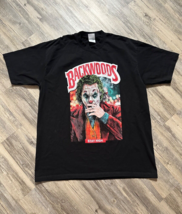 BACKWOODS JOKER T-shirt Marijuana Smoke Weed Blunt Roll Up Wrap Tee Men&#39;... - £12.40 GBP