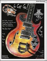 2017 Teye guitars The Jazz Cat Series guitar advertisement 8 x 11 ad print - £3.31 GBP