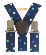 Baby Infant Boy Toddler Navy Blue Fashion Suspenders Insect Beetle 0 to ... - $264.35 MXN