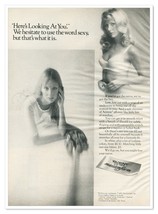 Maidenform Sea Dream Collection Bra Vintage 1972 Full-Page Lingerie Magazine Ad - £7.62 GBP
